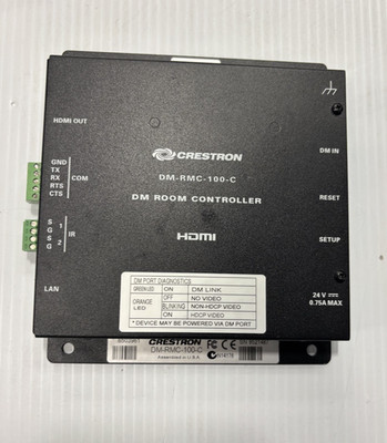 CRESTRON DM-RMC-4KZ-100-C HDMI DM ROOM CONTROLLER 6508077 75-4