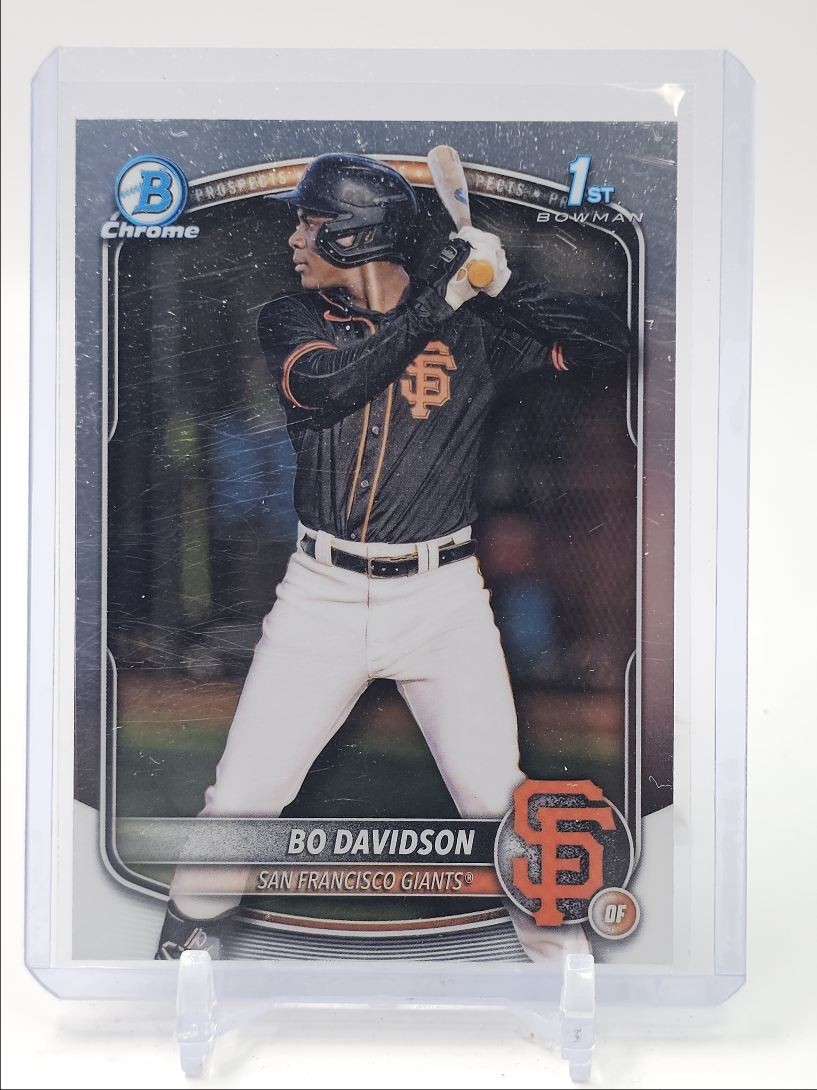 BO DAVIDSON 2025 BOWMAN CHROME 1ST BASEBALL GIANTS Q5451