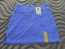 Rafaella Amparo Blue Skort Womens Size Medium NWT Pull On