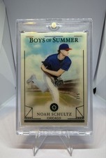 2024 Panini Boys of Summer - Noah Schultz #47 Emerald /5 (RC)
