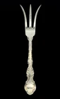 Gorham Strasbourg .925 Sterling Silver Lemon Fork, 4.25”, 15.6g