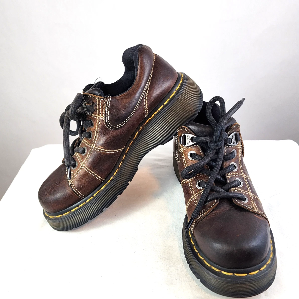 Dr. Martens Oxford Brown Comfort Shoes for Women for sale | eBay display picture 1