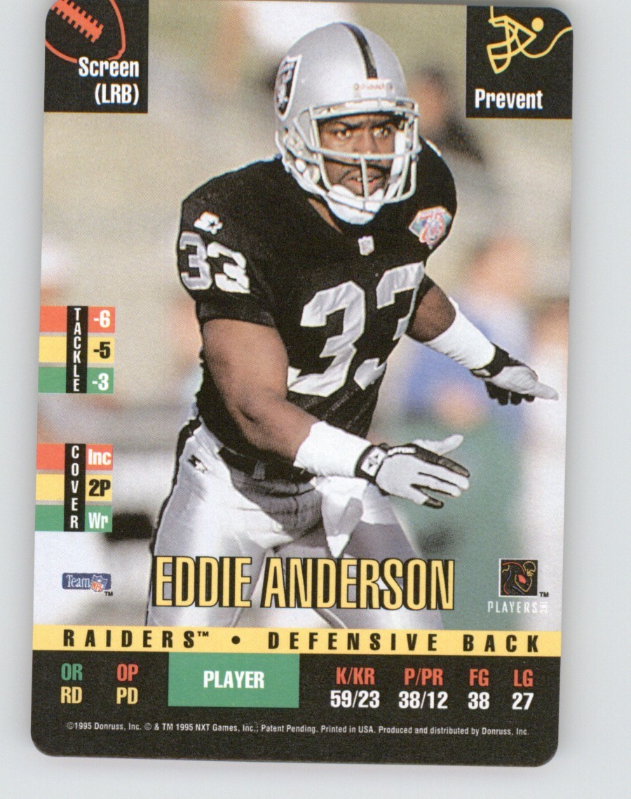 1995 Donruss Red Zone - Eddie Anderson