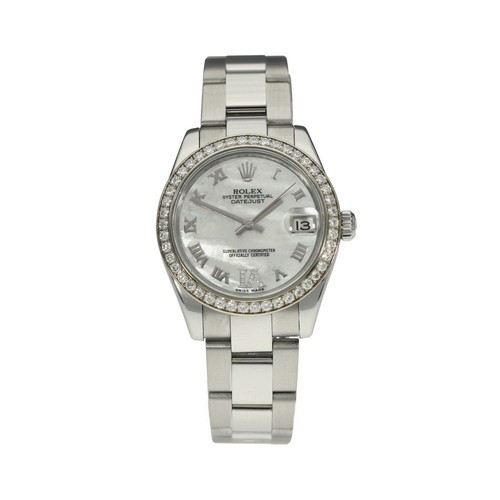 Rolex Datejust 178384 – Midsize Watch – Diamond Bezel - 2010 - Picture 3 of 8