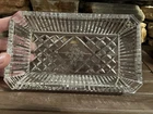 Vintage 7" Waterford Leaded Crystal Glass Mint Tray Trinket Candy dish