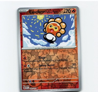 Castform Sunny Form - Common SV08: Surging Sparks 020/191 NM