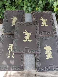 Lot 5 BD Reliées Dargaud Astérix Lucky Luke Iznogoud Vintage Années 70