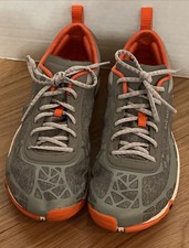 Womens Unifly Select Grip MERRELL shoes sneakers lace-up sz 7 gray/orange