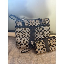 Coach purse and wallet set