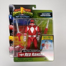 Mighty Morphin Power Rangers Re-Ignition Auto-Morphin Red Ranger Playmates 2025