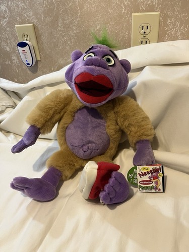 2008 Jeff Dunham sprechende PEANUT Puppe 18 Zoll am Stock Productions mit Etikett funktioniert - Bild 2 von 19