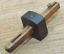 J. H. ELLIS & SONS SHEFFIELD MORTISE GAUGE-ANTIQUE HAND TOOL-MARKING