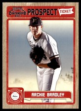 2011 Playoff Contenders Prospect Ticket Archie Bradley Rookie Arizona