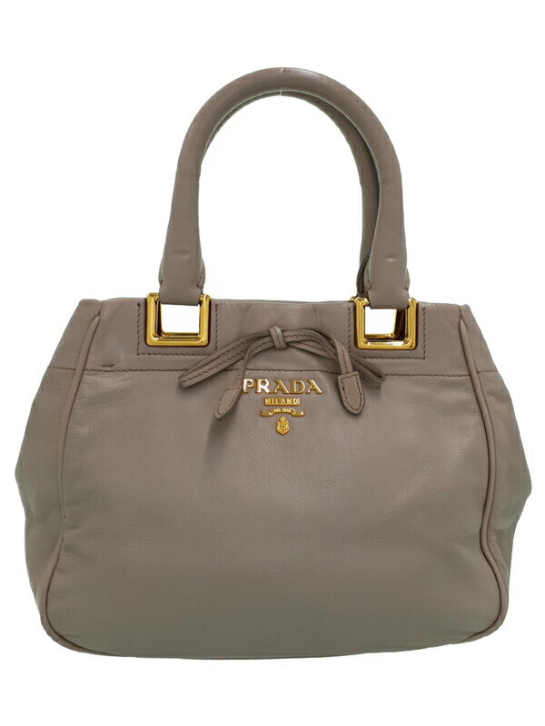 Prada Leather Handbag Ladies Used