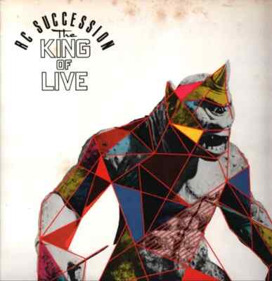RC Succession The King Of Live INSERT JAPAN NEAR MINT Barca 2xVinyl LP