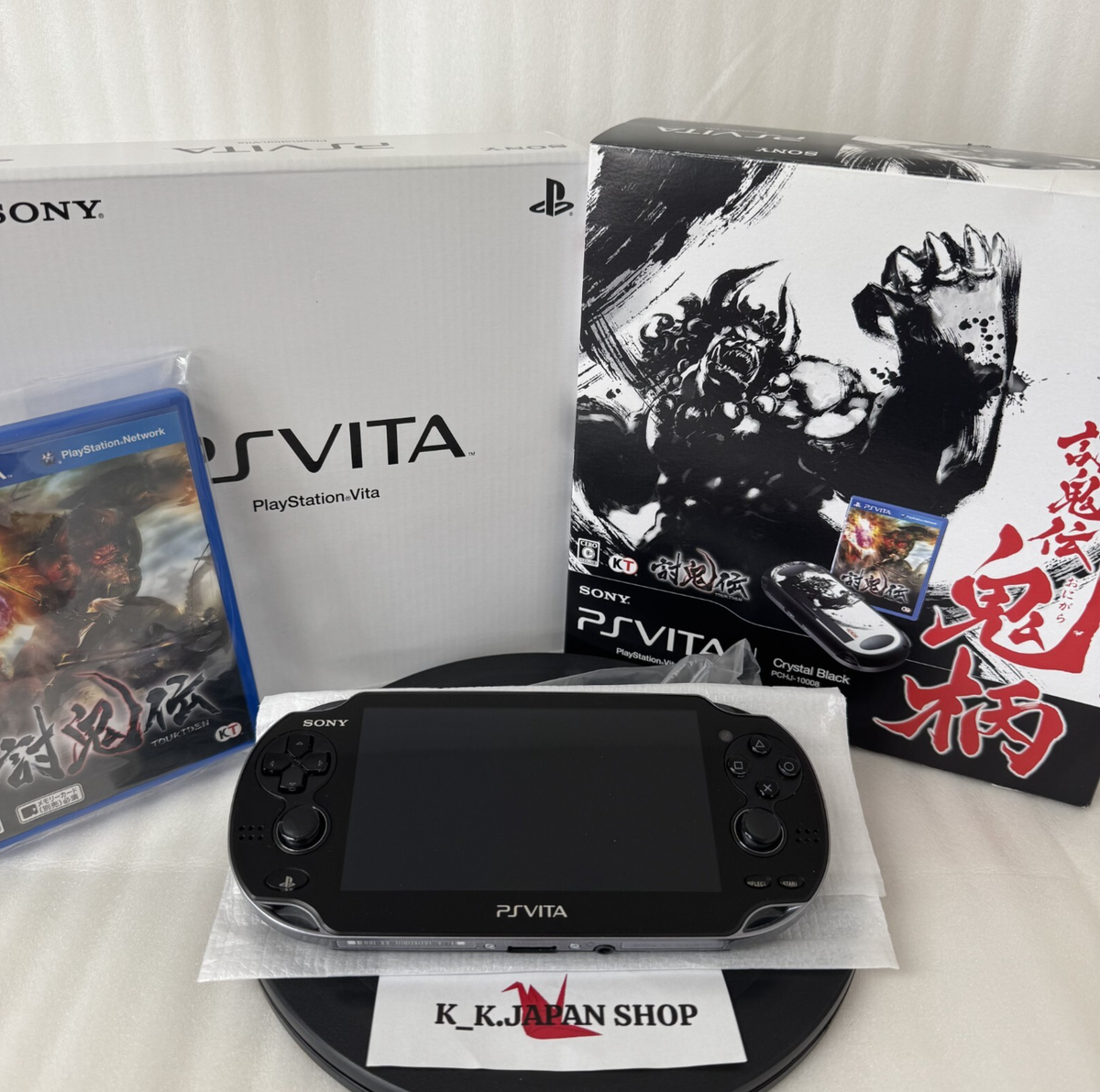 PS Vita Console System PCH-1000 TOUKIDEN ONI GARA Limited Model