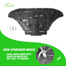 For Audi Q7 2015-2019 Under Engine Splash Guards Front Engine Mud Flaps