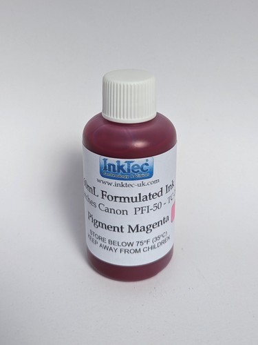 Tinta de recarga a juego para impresora Canon imagePROGRAF TC-20 PFI-050 4x60 ml - Imagen 4 de 5