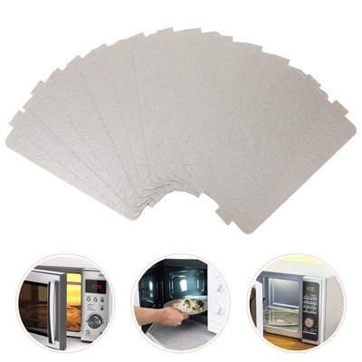 12 Pcs Microwave Oven Accessories Microwave Mica Sheet Mica Plate Sheet