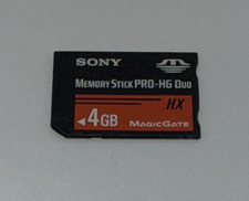SONY 4GB Memory Stick PRO-HG DUO Card - WARRANTY - AUSSIE STOCK - MAGICGATE