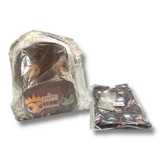 Loungefly Funko Pop Disney Villains Mini Backpack & Crossbody Passport Bag NWT