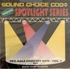 SOUND CHOICE SPOTLIGHT - 70'S MALE COUNTRY - SC8335 - V1 - MARTY ROBBINS, MERLE