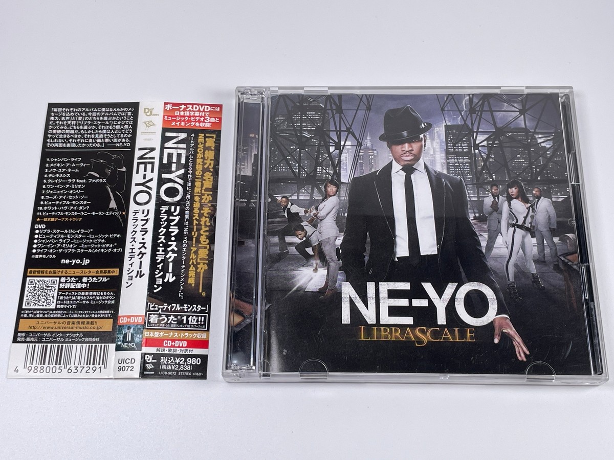 Ne-Yo Libra Scale Deluxe Edition Japan Import Obi CD+DVD UICD-9072
