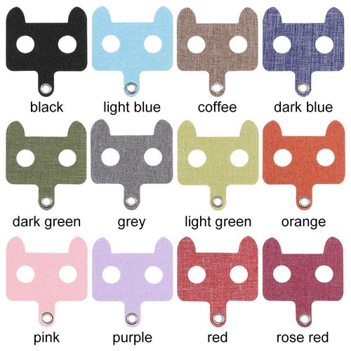 Gasket Phone Safety Tether Mobile Phone Lanyard Nylon Strap Patch Neck Cord - Photo 2 sur 17