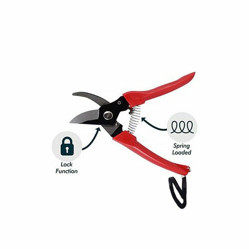 1x Side Cutter Precision Pruning Shear with Safety Lock Tool Diagonal Cutters - Picture 2 of 4