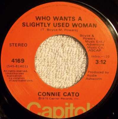Connie Cato Somewhere South Of Macon Vinyl Single 7inch Capitol