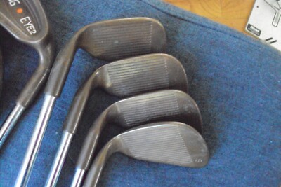 Ping Eye 2 Orange Dot Beryllium Becu Copper irons 3-PW, SW K shaft