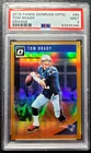 2018 Donruss Optic #65 Tom Brady #/199 Orange HOLO PRIZM PSA 9 MINT Patriots #12