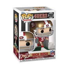 POP NFL San Francisco 49ers Nick Bosa (Color) #297 Vinyl Figure Funko