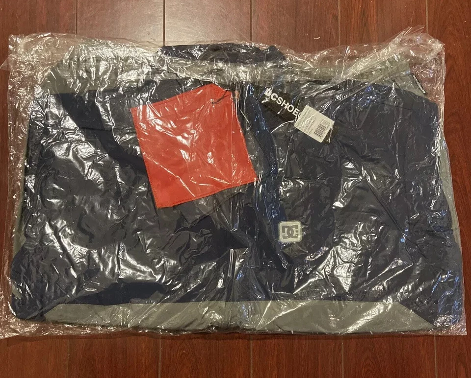 Cortavientos DC Zapatos Azul Hombre Talla XL Foto 2 de 2