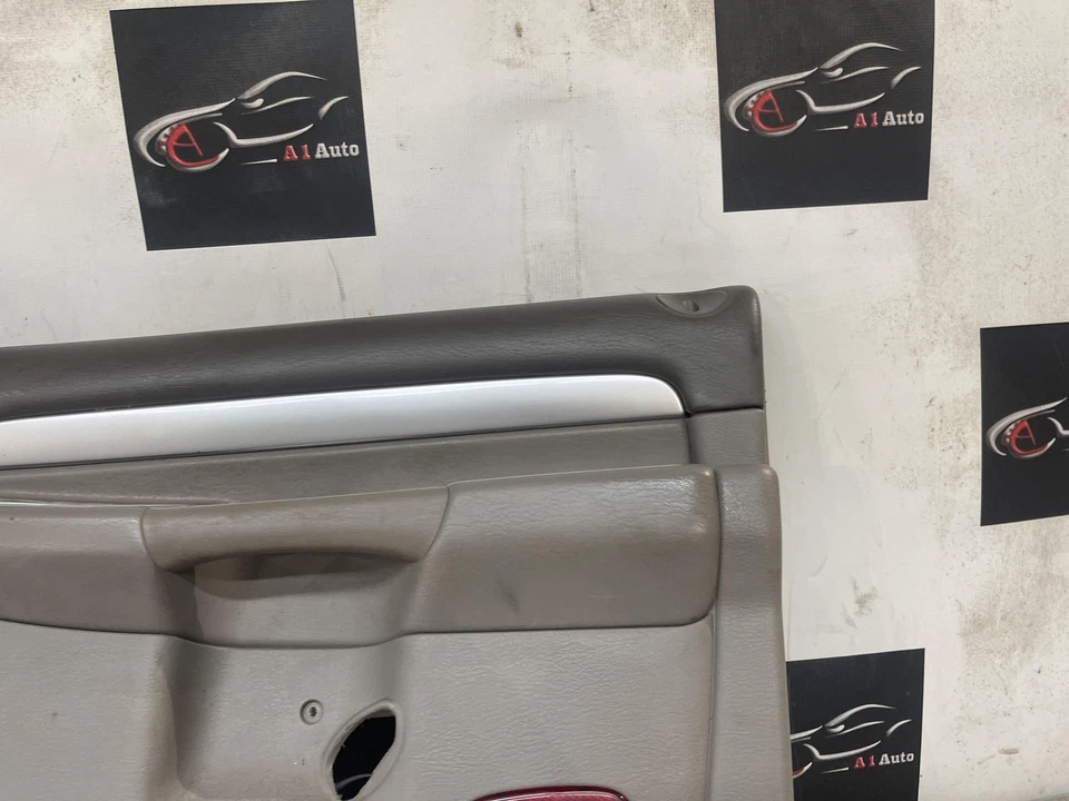 2003 2004 2005 Dodge Ram 2500 painel dianteiro da porta do passageiro cinza OEM testado - Imagem 4 de 4