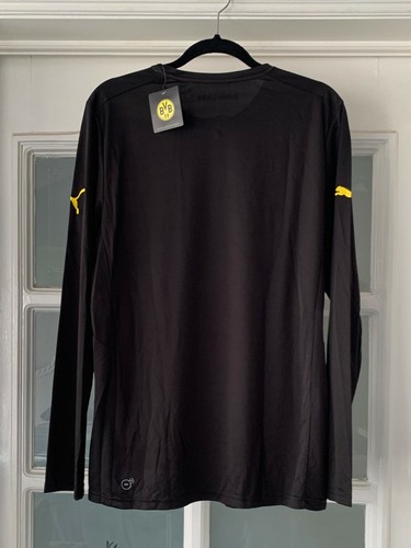 Camiseta deportiva del Borussia Dortmund 2012 2013 manga larga edición de jugador de partido LS fuera - Imagen 2 de 12