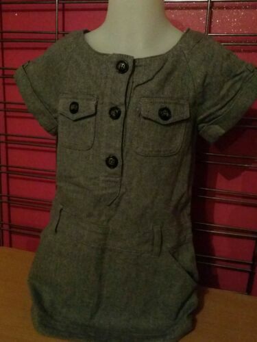 Robe Jaune Avec Cœurs Pour Fille - Taille 2 à 14 Ans | Manches Longues, Genou | Neuf Avec Étiquettes