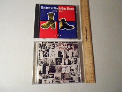 The Rolling Stones 2 dif CD Jump Back Best of & Exile on Main Street CDS