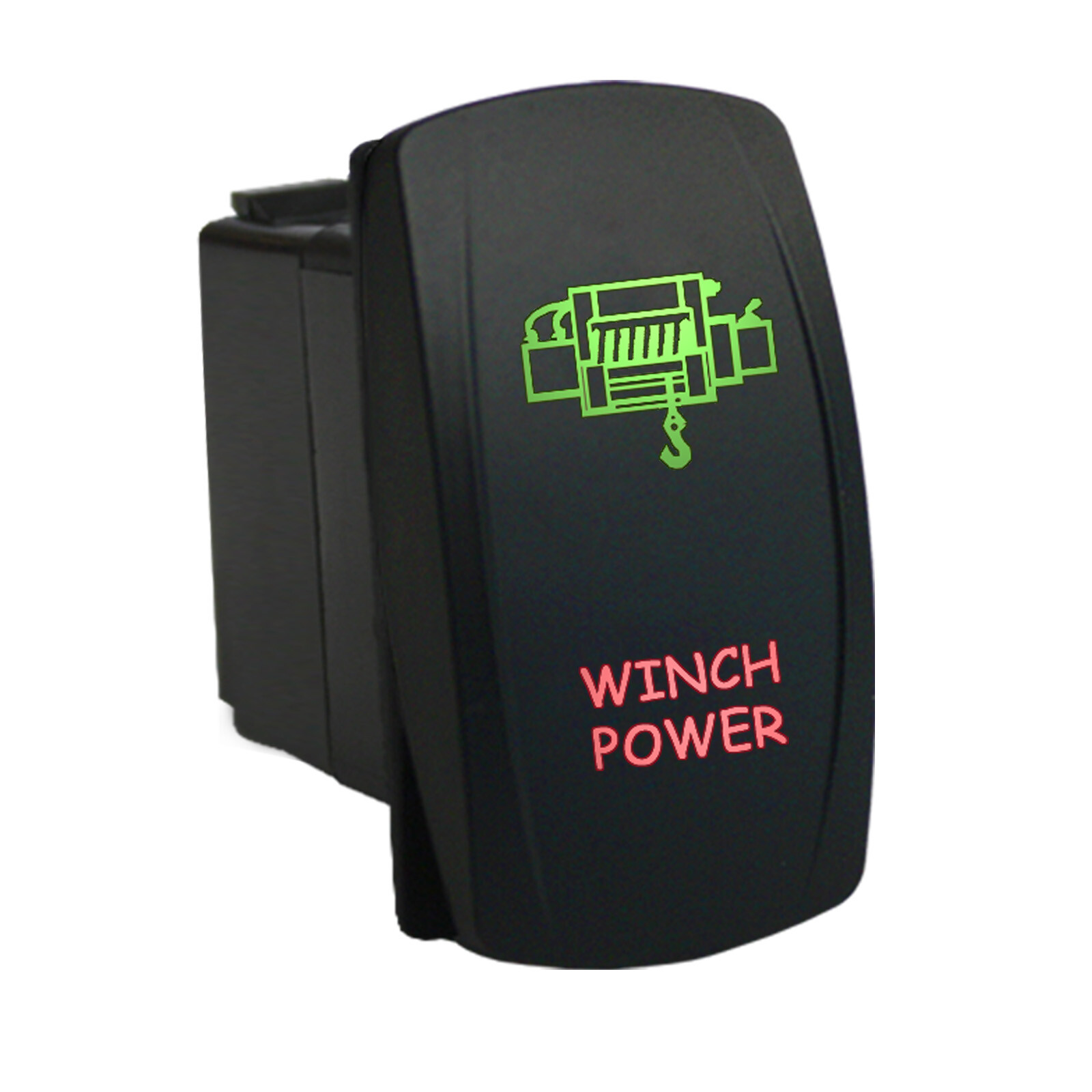 Rocker switch 651GR 12 volt WINCH POWER Carling type laser TJM for ...