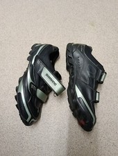 Shimano SPD Schwarz Mountainbike Fahrrad Schuhe Herren Riemen Größe EU 44, UK 9.