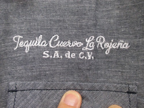 Burnside Mens Jose Cuervo Tequila La rojena Button Front Shirt Long Sleeve XL - Picture 2 of 6
