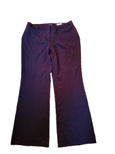 Worthington Women  s Black Curvy Fit Straight Leg Dress Pants - 12 NEW