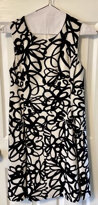 DKNY BLACK & WHITE COCKTAIL DRESS WITH POCKETS - SIZE 8 WORN ONCE DRY CLEANED | eBay DKNY BLACK & WHITE COCKTAIL DRESS WITH POCKETS - SIZE 8 WORN ONCE DRY CLEANED | eBay