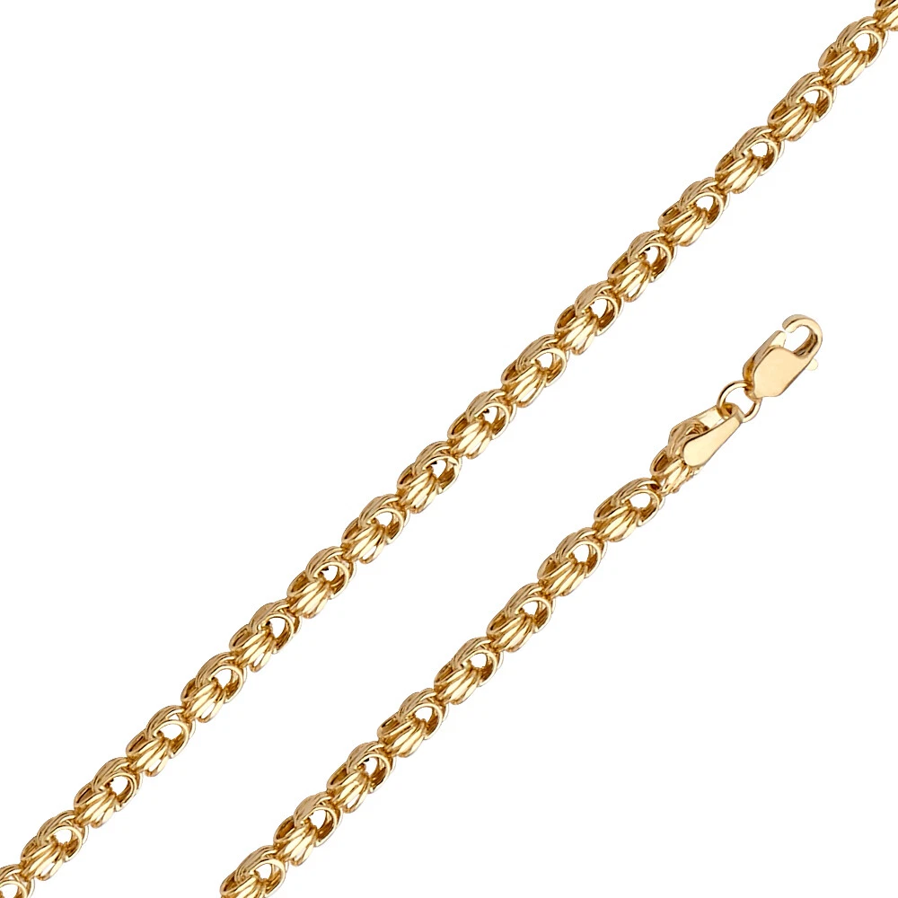 Hollow byzantine chain sale