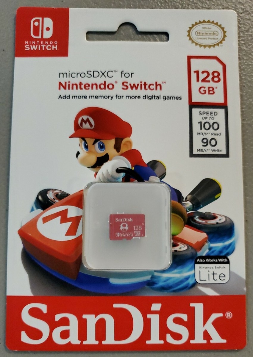 SanDisk 128GB micro SD SDXC card for Nintendo Switch SanDisk 128GB micro SD SDXC card for Nintendo Switch