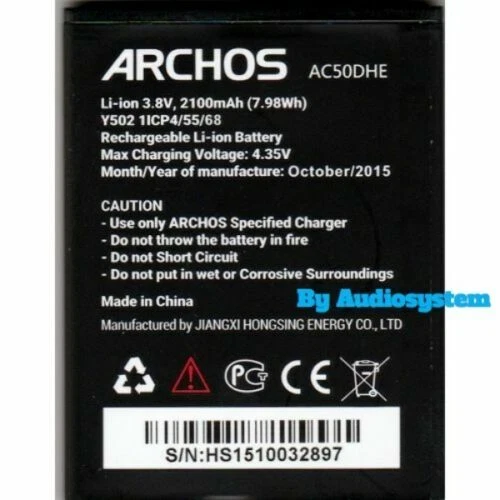 Batteries Archos pour téléphone mobile et assistant personnel (PDA)