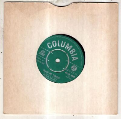 Teach Me Tonight / After The Lights Go Down Low : George Maharis : 7 inch