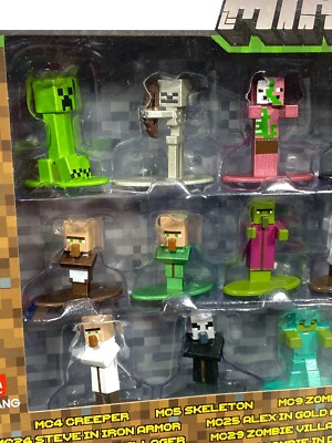 2018 Jada Nano MetalFigs- MINECRAFT 20-Pack Mini Die-Cast