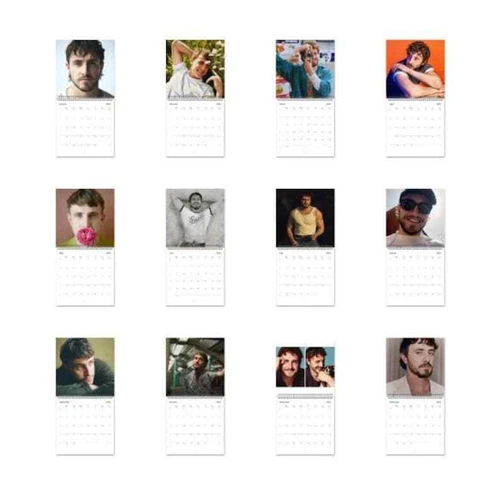 Paul Mescal Calendar Vol.2 - 2025 Calendar