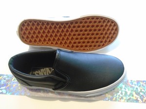 leather vans size 4